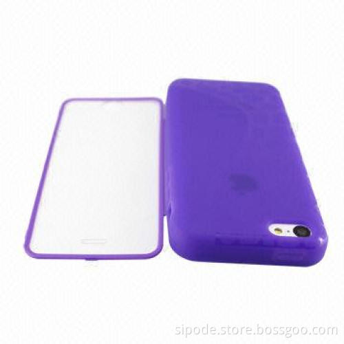 TPU case for iPhone with ultra thin screen protector